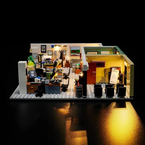 Vista 2 de LIGHTAILING Luz para Lego-21336 The Office - Kit de iluminación LED compatible con el modelo de bloques de construcción Lego - NO incluido el juego