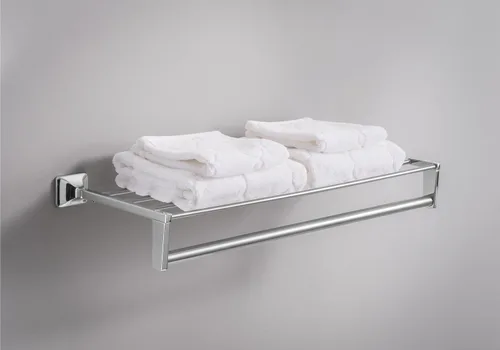 Vista 2 de Moen R5519 Toallero con Estante, Cromo