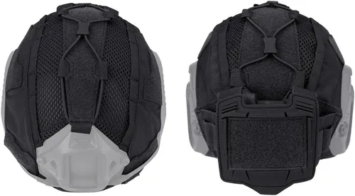 Vista 2 de IDOGEAR Tactical Helmet Cover with Battery Pouch for Fast Helmet