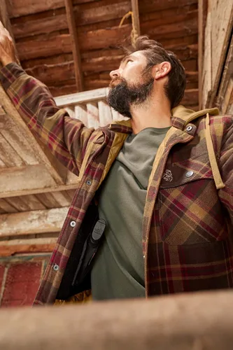 Vista 7 de Legendary Whitetails Maplewood - Chaqueta tipo camisa con capucha para hombre