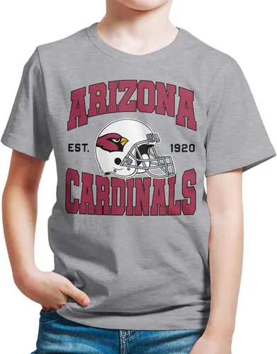 Vista 15 de Junk Food Clothing x NFL - Casco de equipo - Camiseta de manga corta para niños y niñas con licencia oficial de la NFL