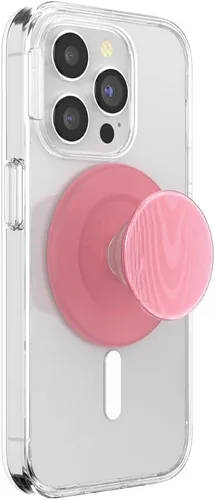 Vista 24 de PopSockets PopTop, agarre adhesivo para teléfono con parte superior intercambiable, amarillo - amarillo mantequilla
