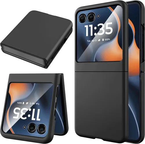 Vista 24 de Miimall Funda delgada para Galaxy Flip 7 con protector de pantalla integrado, grado militar, a prueba de golpes, a prueba de caídas, delgada