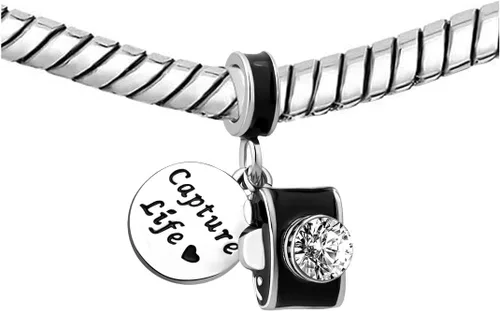 Vista 2 de Abalorio para mujer y niña, compatible con pulseras Pandora