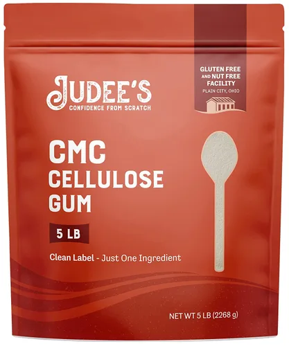 Vista 9 de Judee's Gluten Free CMC Powder - Pegamento de fondant para decoraciones con polvo CMC para fondant - Ayuda para hornear sin gluten y goma de mascar
