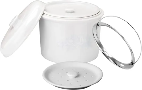 Vista 4 de TAYAMA Cocina eléctrica multifuncional de acero inoxidable 8 en 1, 10 litros
