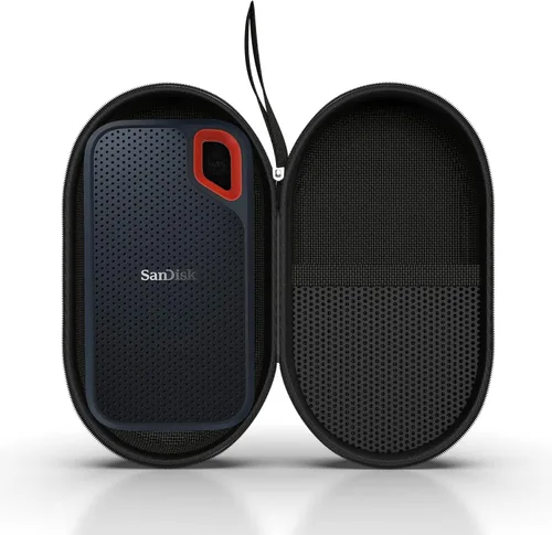 Vista 2 de Agoz Funda protectora rígida para SanDisk SDSSDE60-500G-G25 (morado)