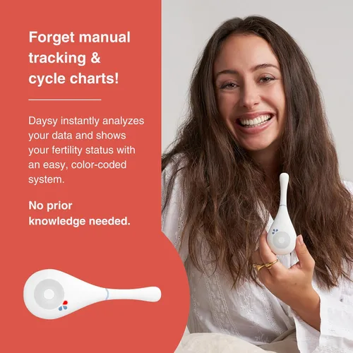 Vista 5 de Daysy Rastreador de Fertilidad – Monitor de Ovulación Natural Libre de Hormonas y Dispositivo de Conciencia de Fertilidad – Termómetro BBT