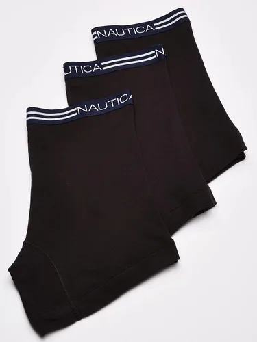 Vista 3 de Nautica Calzoncillos tipo bóxer clásicos de algodón para hombre (3 unidades)