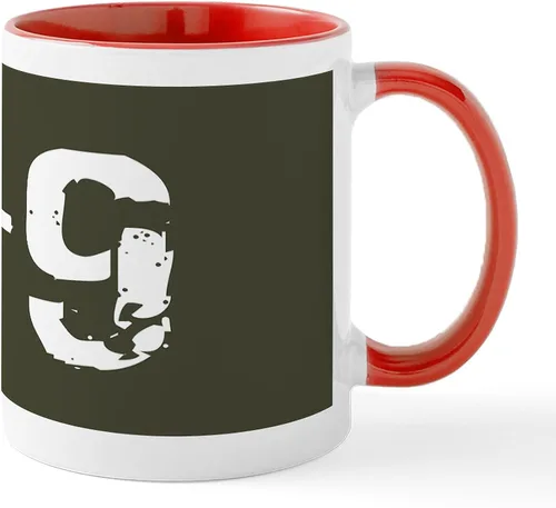 Vista 66 de CafePress Taza de café de cerámica de 11 oz (11.0 fl oz) de Police Mom