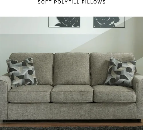 Vista 18 de Signature Design by Ashley Sofá Cascilla Casual, Gris Claro