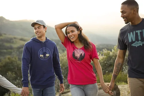 Vista 4 de Camisa para mujer Life is Good Crusher Vee