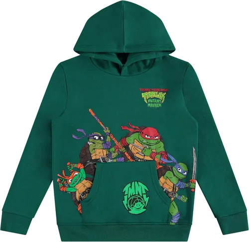 Vista 2 de Teenage Mutant Ninja Turtles Conjunto de sudadera con capucha y pantalones deportivos para niños pequeños y grandes, tallas 4-20