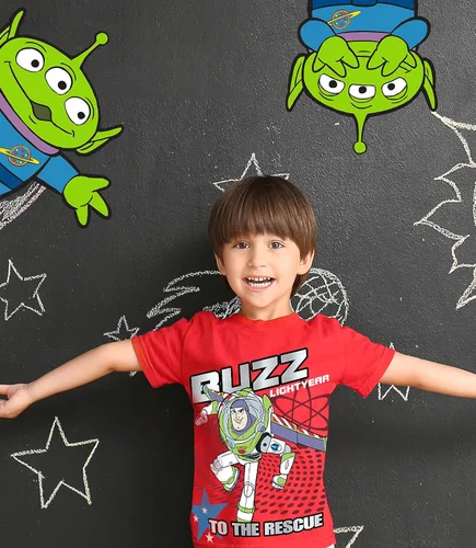 Vista 2 de Toy Story Pixar Camiseta (juegos) Woody Buzz Lightyear Jessie Rex Hamm MrPotato Forky Slinky Dog Toddler Cumpleaños Ropa para niños