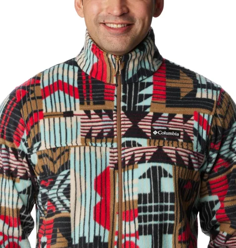 Vista 4 de Columbia Chaqueta estampada Steens Mountain para hombre