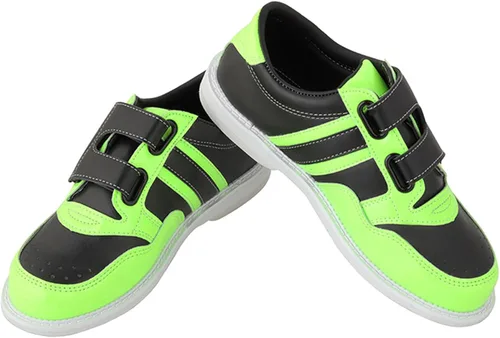 Vista 2 de ONAIC Zapatos de bolos para hombres, mujeres, jóvenes, niños grandes, de piel sintética, resistentes al desgaste, plataforma de moda