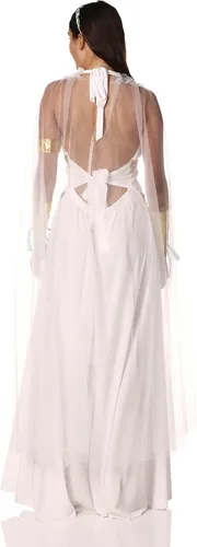 Vista 3 de Disfraz de vestido largo sensual, diosa de la gloria para mujer de California Costumes
