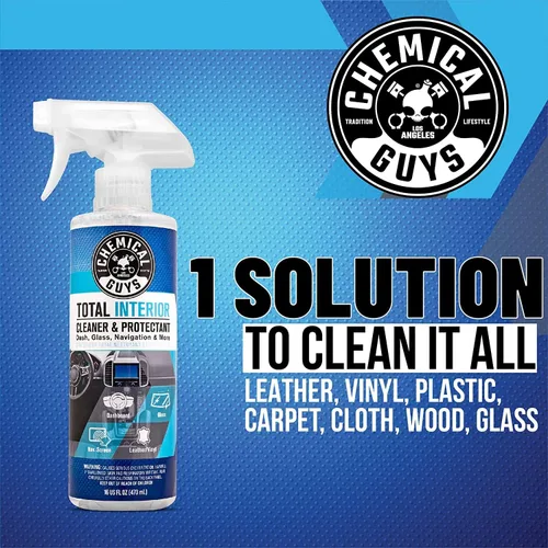 Vista 2 de Chemical Guys, Total - Limpiador interior, protector y detallador de automóviles, 7.7 onzas líquidas (paquete de 12)