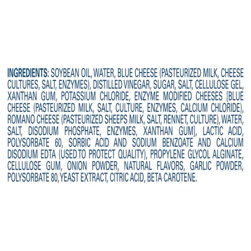 Vista 3 de Hellmann's Classics - Jarra de aderezo de ensalada de queso azul, 1 galón (128 onzas líquidas)
