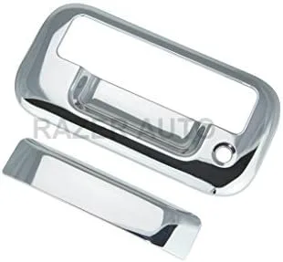 Vista 2 de Protector cromado para manija de cajuela de vehículos Ford.