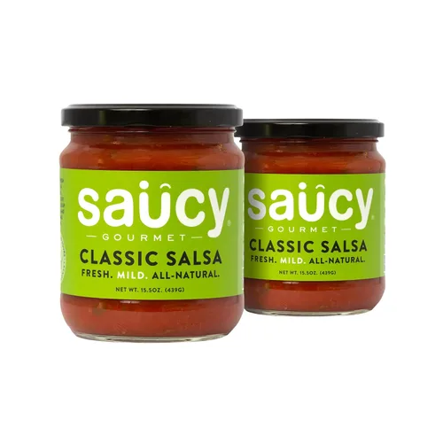 Vista 7 de Saucy Gourmet Salsa Chipotle – Salsa mexicana ahumada hecha por el chef con ajo asado e ingredientes frescos, sin agua añadida, sin conservantes