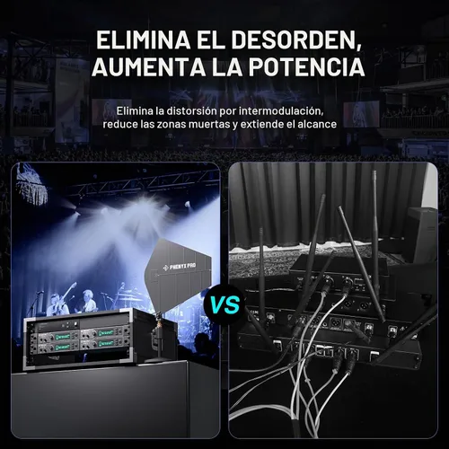Vista 2 de Phenyx Pro Combinador de antena inalámbrica para sistema de monitor