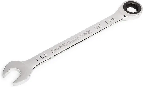 Vista 19 de GEARWRENCH Llave combinada de trinquete de 1" con arco oscilante de 4 grados y 12 puntos - 86953