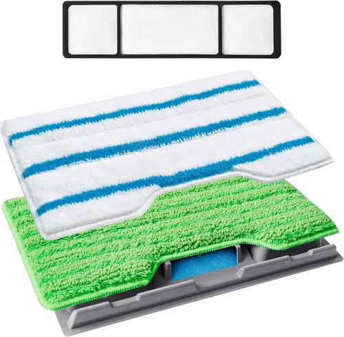 Vista 11 de KEEPOW Recambios de paños de fregona reutilizables Compatibles con Shark VACMOP VM252 VM200 VM401 VM180 VM252GN VC205 VM250 Aspiradora sin cable