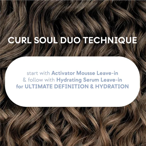 Vista 6 de MORPHOSIS Curl Soul Activator Mousse Leave-in