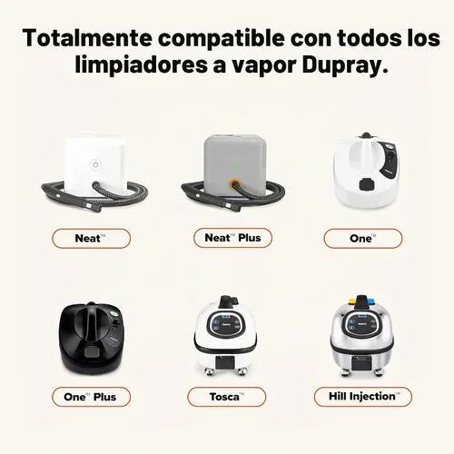 Vista 8 de Dupray Cepillos surtidos pequeños - Accesorios para limpiador a vapor