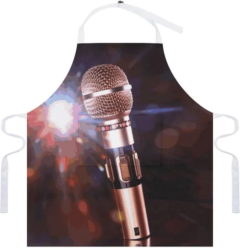 Vista 7 de MUSM Delantal para adultos – 27.6 x 31.5 pulgadas, delantales de poliéster resistentes con dos bolsillos grandes, delantal de cocina impermeable