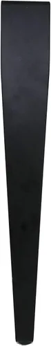Vista 4 de Shepherd Hardware 8130E - Patas de abrazadera de mesa ajustables de 16 pulgadas, color negro