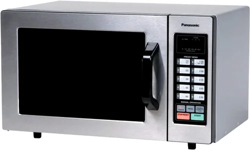 Vista 2 de Panasonic horno de microondas comercial 1000W con la cubierta de placa de lujo de las mercancías nórdicas
