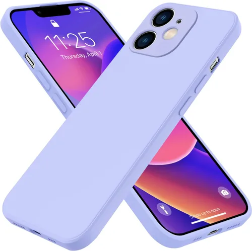 Vista 8 de Funda para iPhone 11, funda de goma de gel de silicona líquida, no amarillenta, funda protectora de silicona multicolor, funda protectora Negro