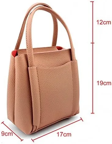 Vista 2 de Jieway - Bolso de mano para mujer, diseño de piel sintética