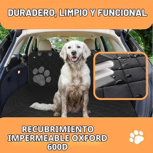 Vista 5 de Active Pets Forro de carga para perros, funda antideslizante duradera para asiento de vehículo, protege contra la suciedad y el pelaje, forro