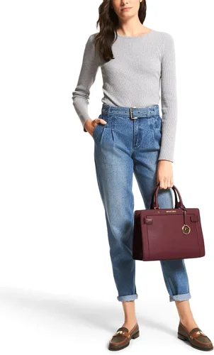 Vista 3 de Michael Kors Rayne - Bolso bandolera de piel mediano East West para mujer