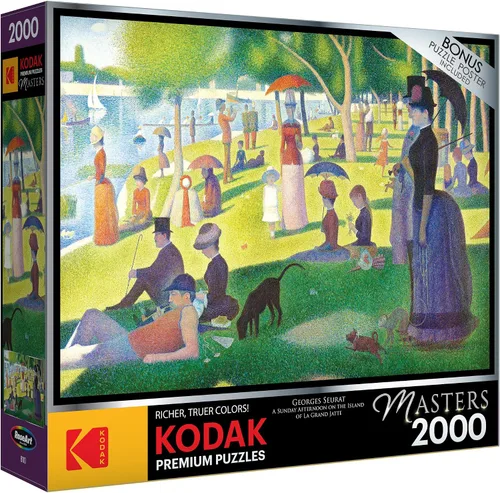Vista 9 de RoseArt Kodak Premium Masters American Gothic - Rompecabezas de 2000 piezas