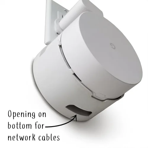 Vista 7 de Soporte de salida WiFi para Google, enchufe rectangular original (no enchufe redondo), paquete de 2