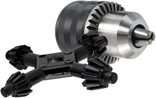 Vista 7 de 2 llaves de portabrocas 4 en 1, llave de taladro de 4 vías, llave de portabrocas 4 en 1, llave de mandril de taladro manual de combinación universal