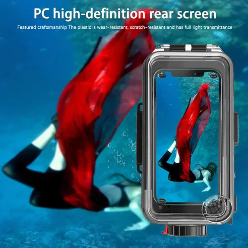 Vista 2 de Carcasa impermeable para teléfono de Sea Frogs compatible con iPhone y Android