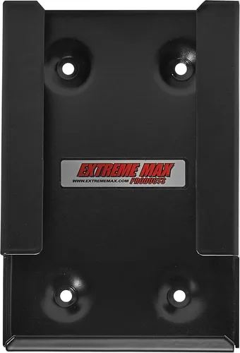 Vista 2 de Extreme Max 5001.6148 Dispensador de bujías de aluminio de montaje en pared para remolque de carreras cerrado, tienda, garaje, almacenamiento - negro