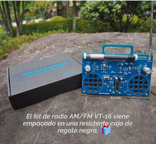 Vista 7 de Kit de radio AM/FM Proyecto de soldadura Kit de bricolaje para practicar enseñanza electrónica Estéreo Gran proyecto STEM y regalo Versión