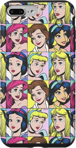 Vista 12 de Funda para iPhone 16 Disney Princesses Pop Art Princess Retratos