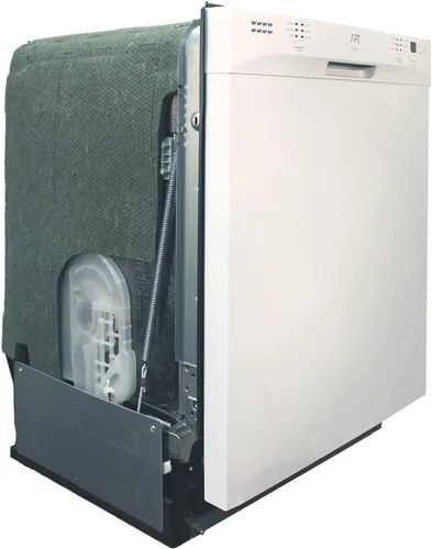 Vista 7 de SD-6501W: Lavavajillas de bañera alta de acero inoxidable incorporado de 24 ″ Energy Star con secado térmico - Blanco