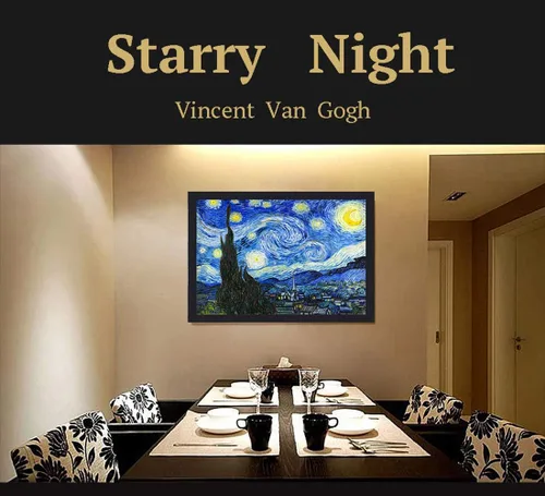 Vista 2 de ELITEART -Van Gogh (12x16, La noche estrellada)