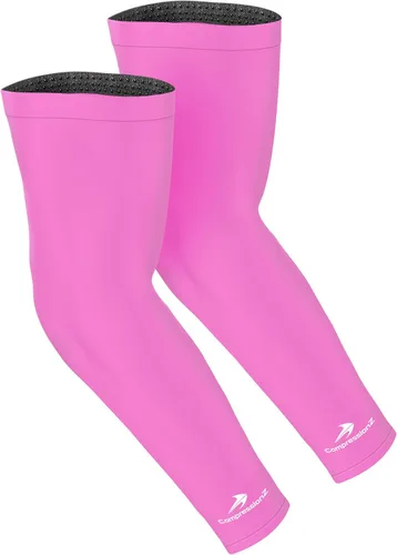 Vista 8 de CompressionZ Youth Sports Arm Sleeves Kids Cooling UV50+ Protection Volleyball Football Basketball Baseball - Boys & Girls
