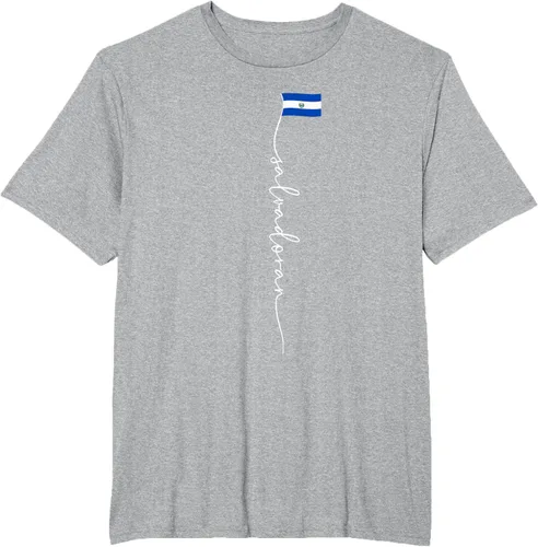 Vista 41 de Camiseta con la bandera salvadoreña de El Salvador