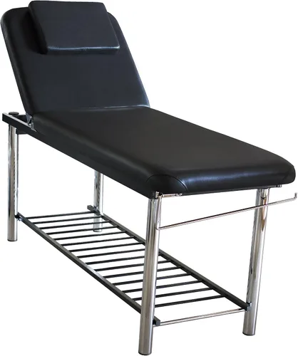 Vista 2 de SKINACT Edición de marco de metal de masaje inteligente/cama facial y mesa +600 libras negro (resistente)