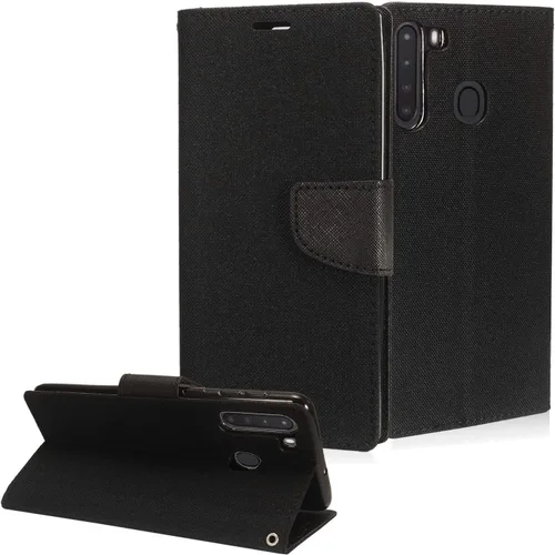 Vista 13 de Para Samsung Galaxy A21 (SM-A215) - Funda de teléfono estilo cepillado - CS3 Gris